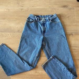 Vintage Levi’s high waisted 550 jeans